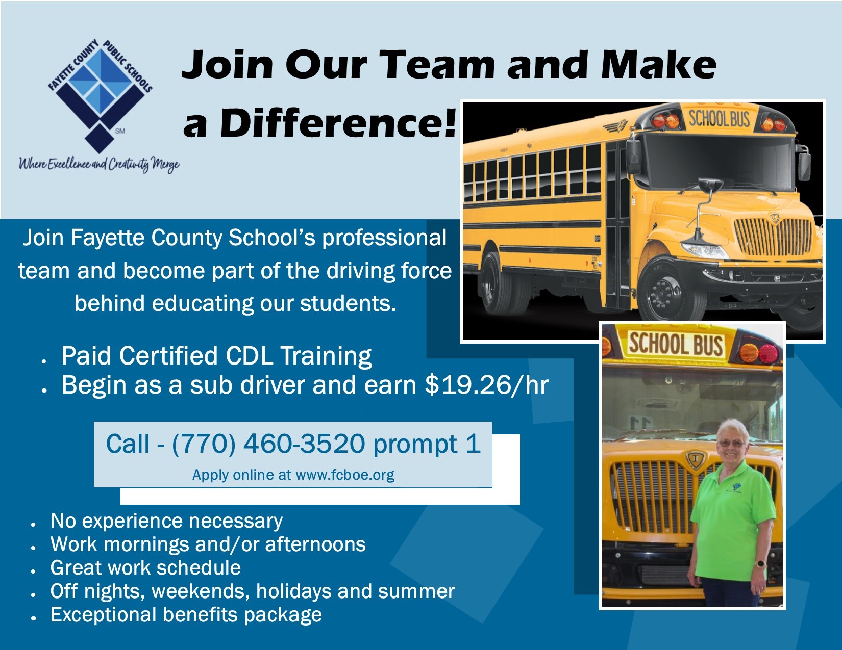  join our great transportation team!